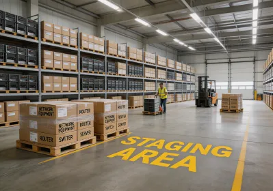Configuration staging facility